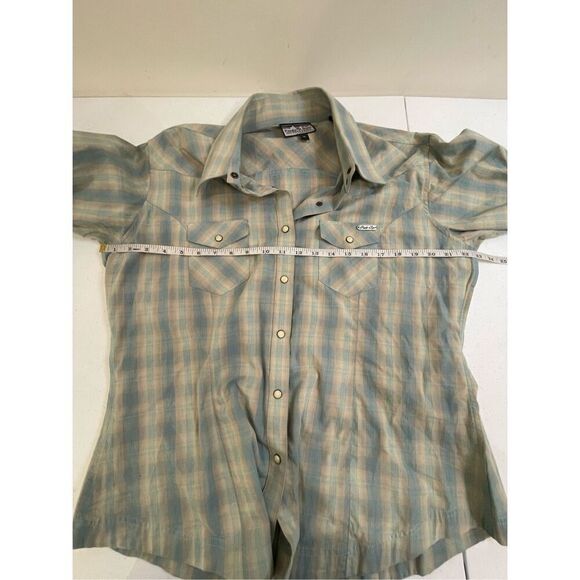 Powder River Outfitters panhandle slim women’s button up shirt size XL - Picture 3 of 7